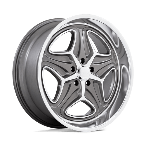 Foose 1PC F172 MERLOT 5X127 22X10.5 +6 ANTHRACITE MACHINED