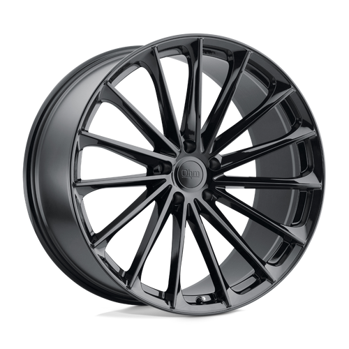 OHM PROTON 5X105 17X6.5 +45 GLOSS BLACK