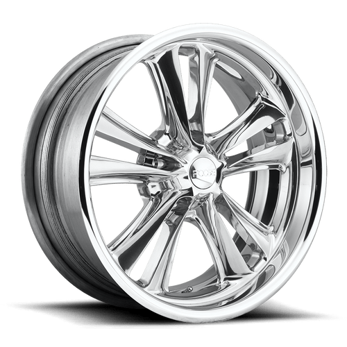 Foose 2PC F237 KNUCKLE 5X120.65 17X8 +0 HIGH LUSTER POLISHED