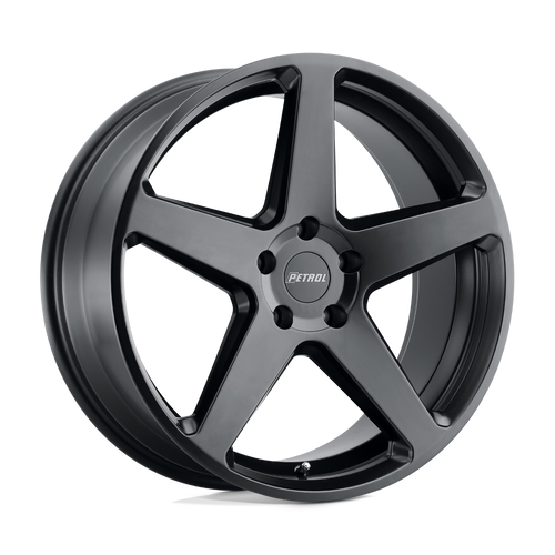 Petrol P2C 5X120 17X8 +35 SEMI GLOSS BLACK