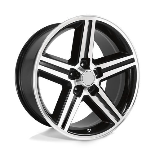 Performance Replicas PR148 5X120.65 16X8 +0 GLOSS BLACK MACHINED