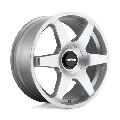 Rotiform 1PC R114 SIX BLANK 18X8.5 +35 GLOSS SILVER