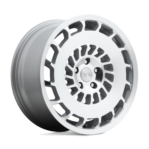 Rotiform 1PC R135 CCV 5X112 19X8.5 +45 GLOSS SILVER MACHINED