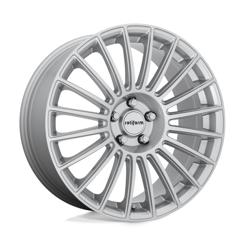 Rotiform 1PC R153 BUC 5X112 18X8.5 +45 GLOSS SILVER