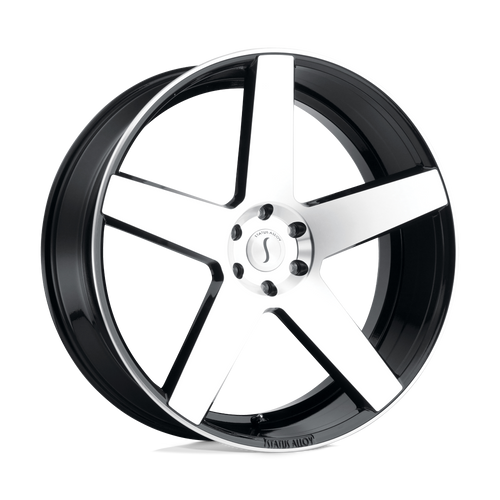 Status EMPIRE 6X139.7 26X10 +25 GLOSS BLACK W/ MACHINED FACE