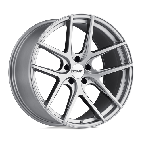 TSW GENEVA 5X114.3 17X8 +40 MATTE TITANIUM SILVER