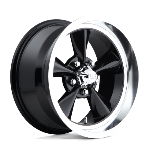 US Mag 1PC U107 STANDARD 5X120.65 18X9 +7 GLOSS BLACK