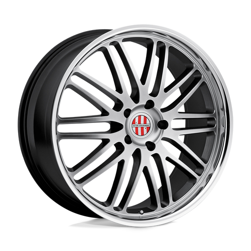 Victor Equipment LEMANS 5X130 22X10 +50 HYPER SILVER W/ MIRROR CUT LIP