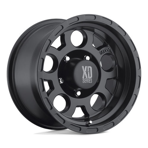 XD XD122 ENDURO 5X127 15X9 -12 MATTE BLACK