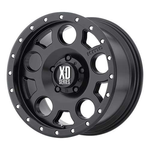 XD XD126 ENDURO PRO 6X139.7 20X10 -24 SATIN BLACK WITH REINFORCING RING