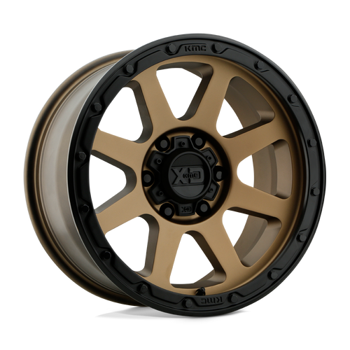 XD XD134 ADDICT 2 6X135 17X9 +18 MATTE BRONZE MATTE BLACK LIP