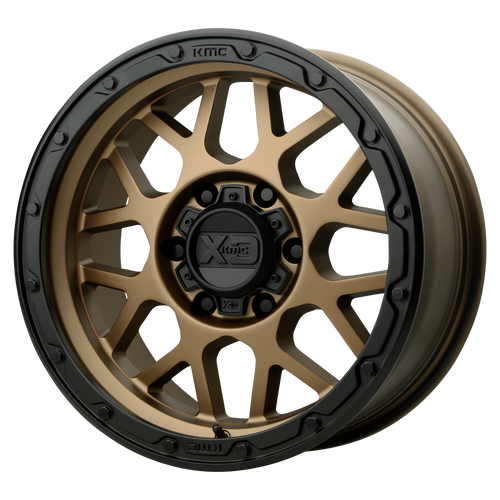 XD XD135 GRENADE OR 6X114.3 17X9 +18 MATTE BRONZE MATTE BLACK LIP