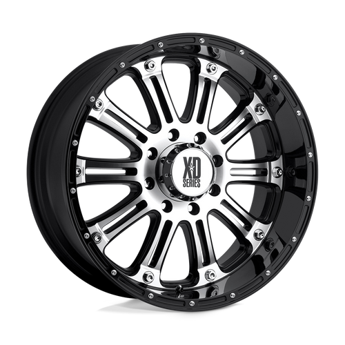 XD XD795 HOSS 6X139.7 20X9 +30 GLOSS BLACK MACHINED