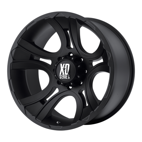 XD XD801 CRANK 6X139.7 20X9 +0 MATTE BLACK