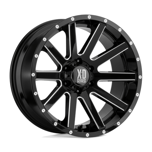 XD XD818 HEIST 8X165.1 20X12 -44 SATIN BLACK MILLED