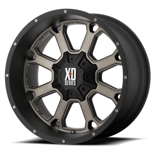 XD XD825 BUCK 25 BLANK 20X12 -44 MATTE BLACK DARK TINT