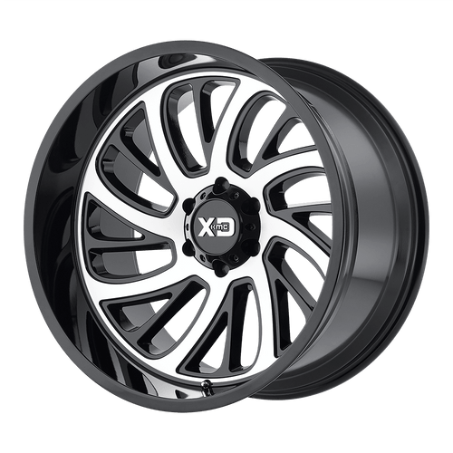 XD XD826 SURGE 5X127 20X10 -24 GLOSS BLACK WITH MACHINED FACE