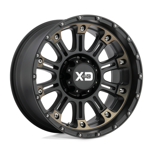 XD XD829 HOSS II 8X165.1 20X14 -76 SATIN BLACK MACHINED DARK TINT