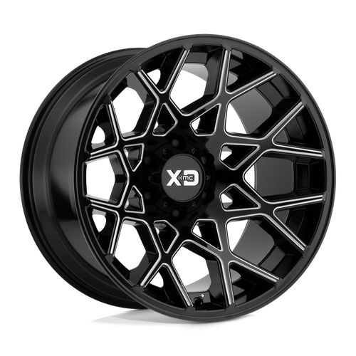 XD XD831 CHOPSTIX 6X139.7 22X12 -44 GLOSS BLACK MILLED