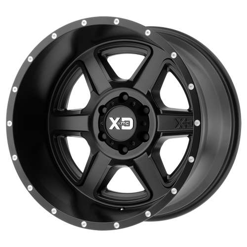 XD XD832 FUSION 6X139.7 20X12 -44 SATIN BLACK