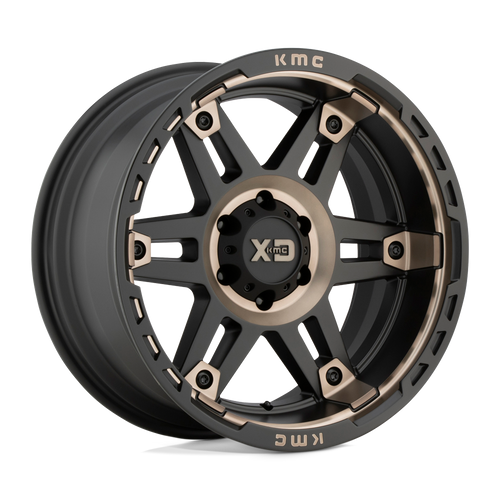 XD XD840 SPY II 6X135 20X10 -18 SATIN BLACK DARK TINT