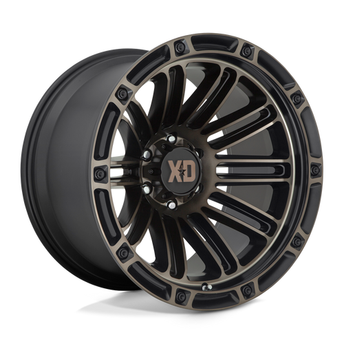 XD XD846 DOUBLE DEUCE 6X135 20X10 -18 SATIN BLACK WITH DARK TINT