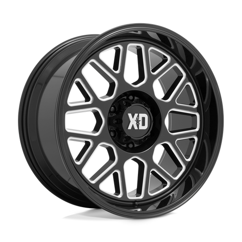 XD XD849 GRENADE 2 5X127 20X10 +12 GLOSS BLACK MILLED