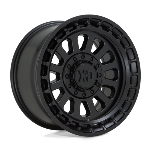 XD XD856 OMEGA BLANK 17X9 -12 SATIN BLACK