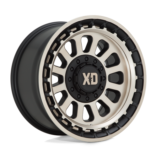 XD XD856 OMEGA 6X135/6X139.7 17X9 -12 SATIN BLACK WITH BRONZE TINT