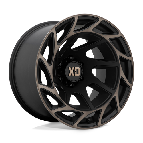 XD XD860 ONSLAUGHT 6X139.7 20X12 -44 SATIN BLACK WITH BRONZE TINT