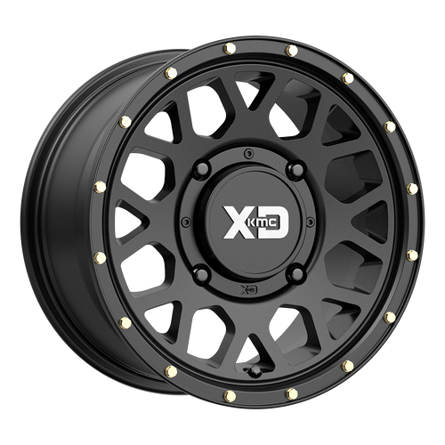 XD Powersports XS135 GRENADE 4X110 14X10 +0 SATIN BLACK