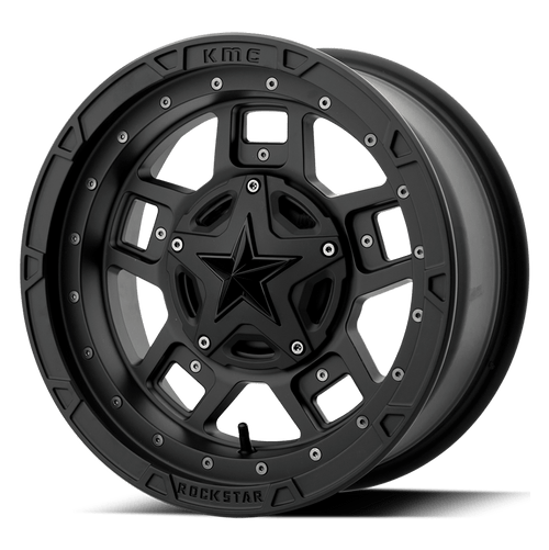 XD Powersports XS827 RS3 4X137 16X7 +0 SATIN BLACK