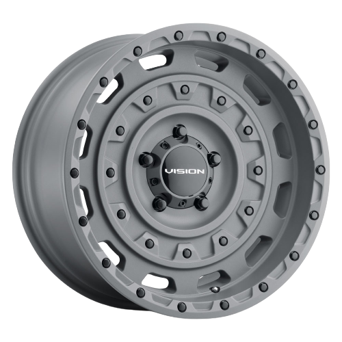 Vision Off-Road 403 Tactical 8x170 17x10-25 Thrashed Gun Metal