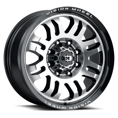 Vision Off-Road 409 Inferno 8x165.1 20x9.5+12 Gloss Black Machined Face