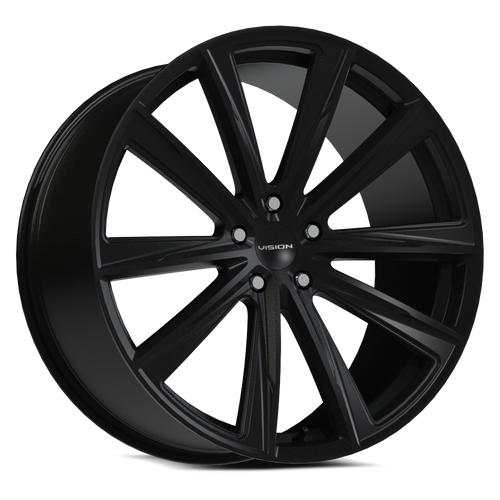 Vision Street-Designs 471 Splinter 5x120 22x10.5+38 Satin Black