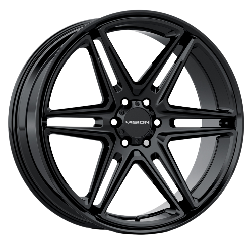 Vision Street-Designs 476 Wedge 6x139.7 22x9.5+30 Gloss Black