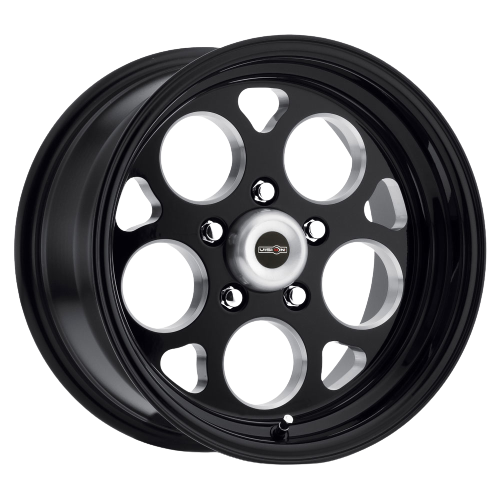 Vision American-Muscle 561 Sport Mag 5x120.65 15x10-25 Gloss Black with Milled Windows