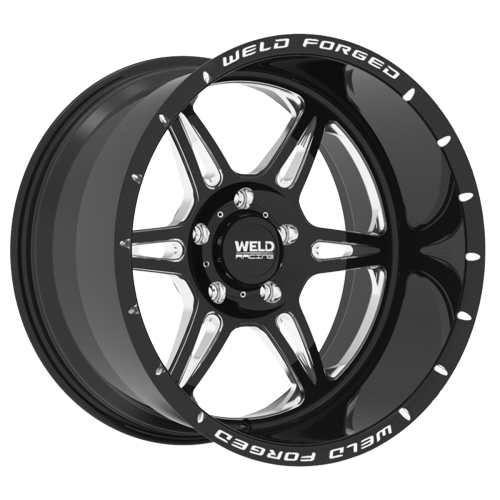 WELD Off-Road Cheyenne 8 XT 8x180 22x12 -51 Gloss Black/Milled