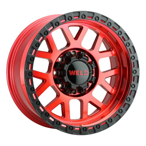 WELD Off-Road Cinch 6x135 20x10 -18 Candy RED / Satin Black