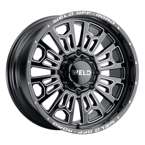 WELD Off-Road Elicit 8x180 20x10 +13 Gloss Black/Milled