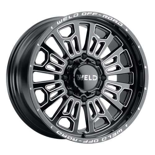 WELD Off-Road Elicit 5x127 20x10 -18 Gloss Black/Milled