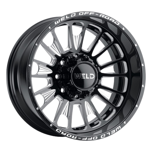 WELD Off-Road Scorch 8x180 20x10 +13 Gloss Black/Milled