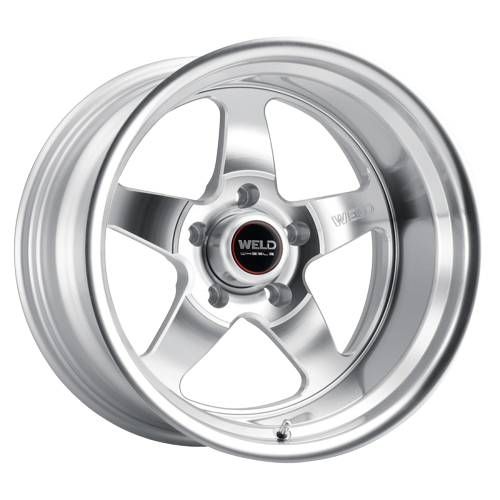 WELD Street Performance Ventura 5x120.65 20x10.5 +13 Gloss Silver Machined