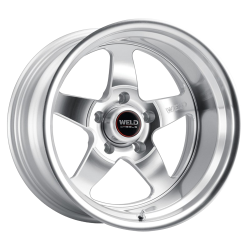 WELD Street Performance Ventura 5x127 17x11 -44 Gloss Silver Machined