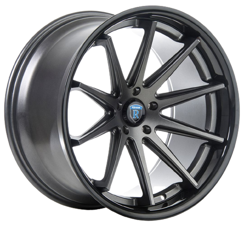 Rohana RC10 5x114.3 20x10+40 Matte Graphite/Black Lip