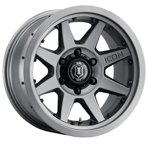 Icon Alloys REBOUND PRO 6x135 17x8.5+6 TITANIUM