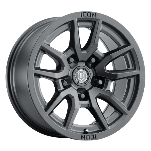 Icon Alloys VECTOR 5 5x127 17x8.5-6 Satin Black