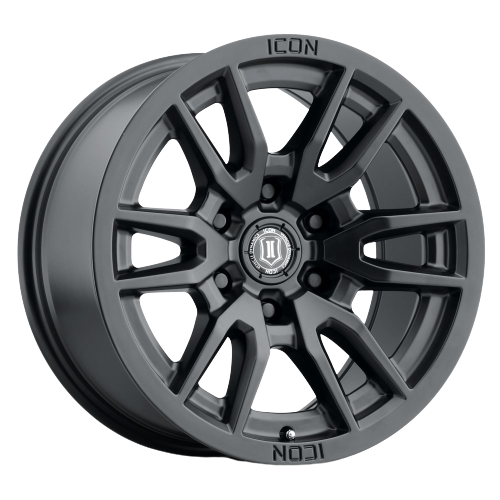 Icon Alloys VECTOR 6 6x139.7 17x8.5+0 Satin Black