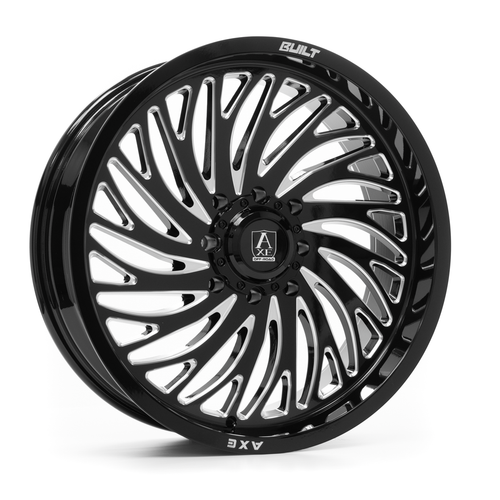 Axe HYDRA UTV 4x137,4x156 20X7 10 GLOSS BLACK MILLED