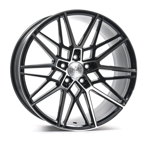 Axe CF1 5x108 20X9+32 BLACK AND POLISHED FACE